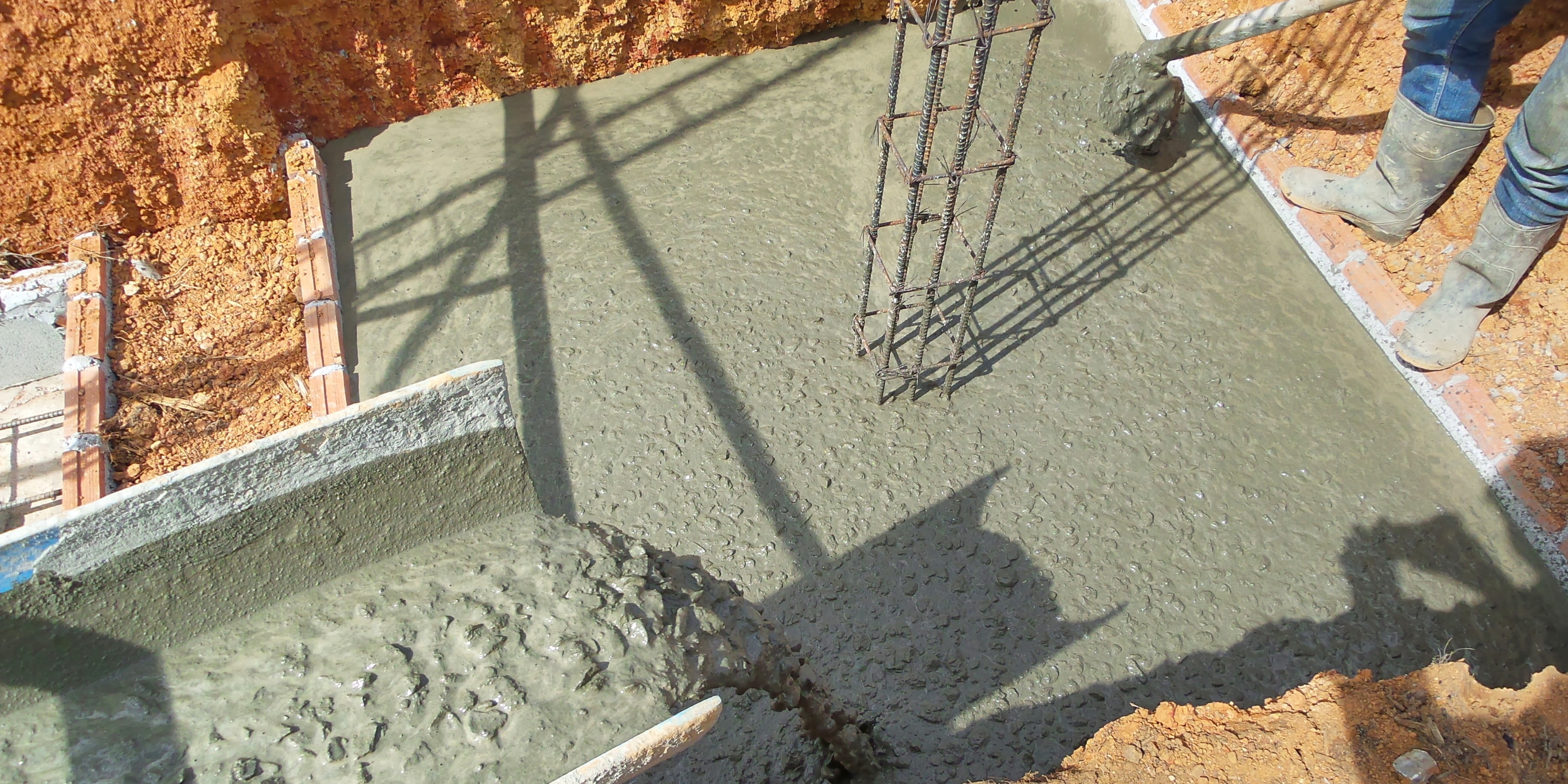 betonnen fundering